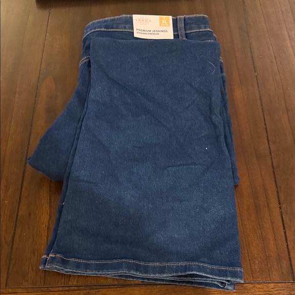 Serra Dark Blue Flare & Wide Leg Jeans - Picture 6 of 7